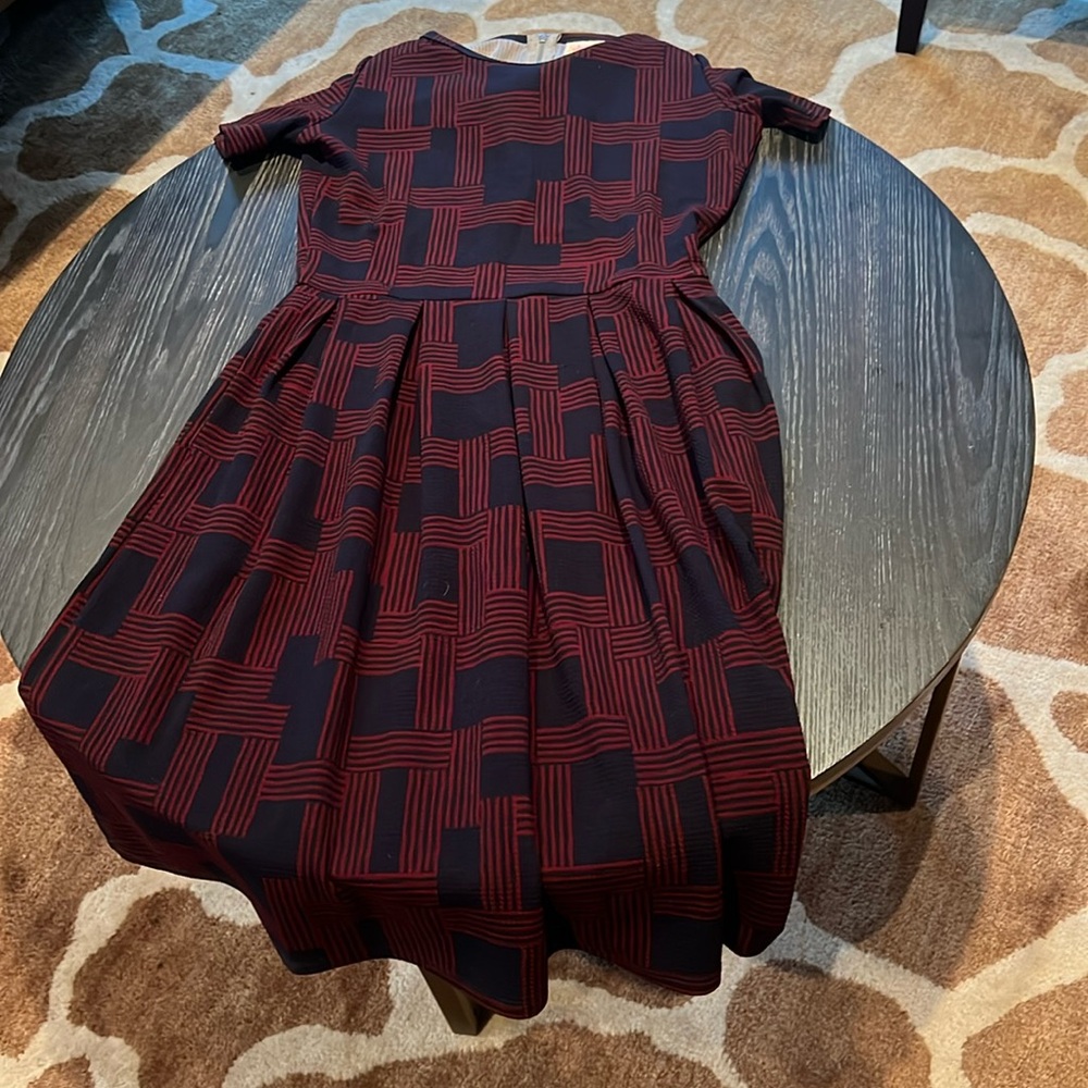 LulaRoe printed dress. Size medium